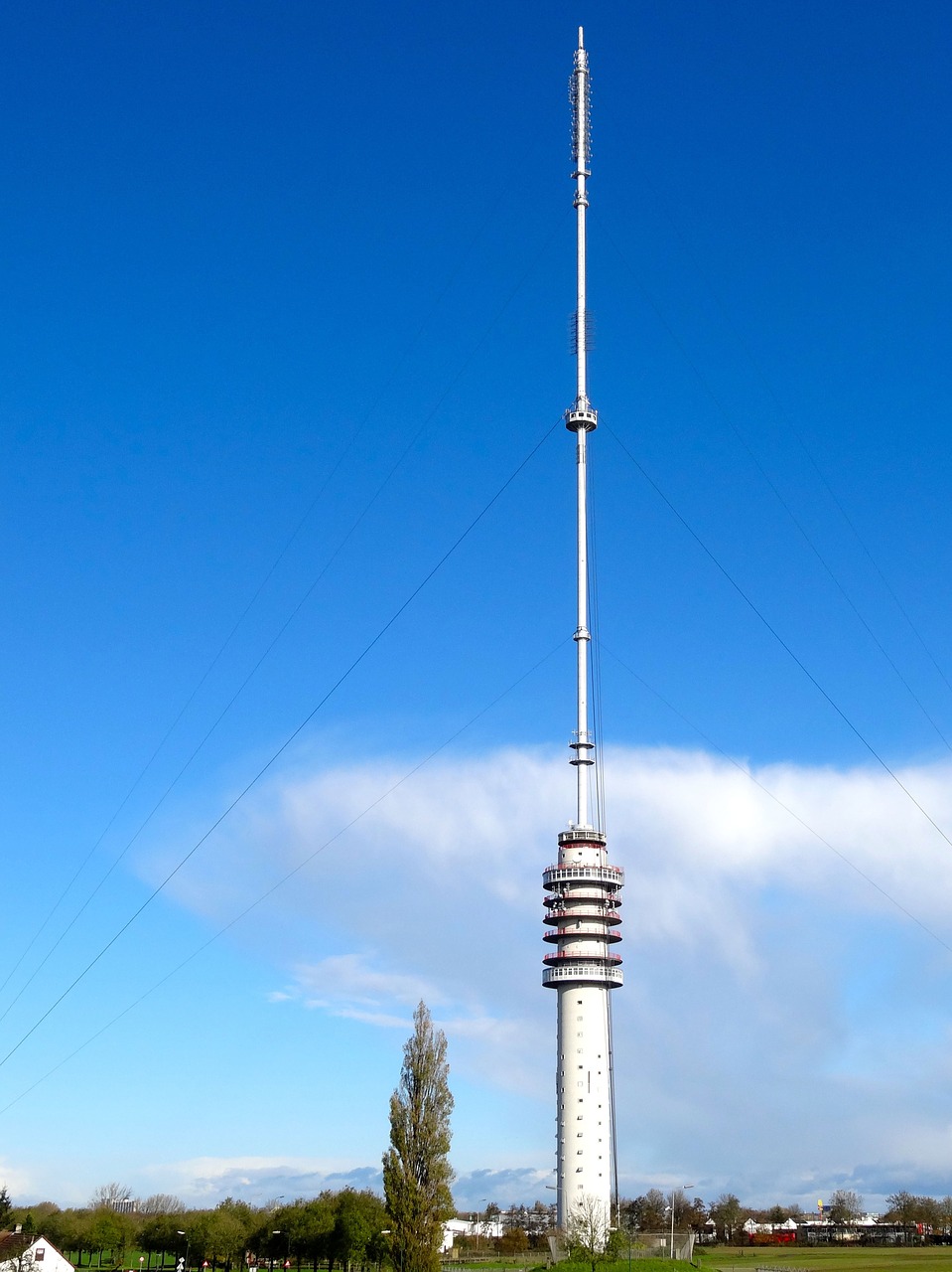 gerbrandytoren tv tower antenna free photo