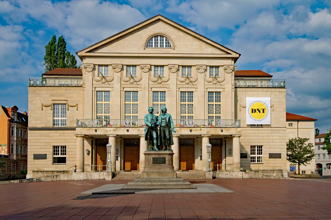 german national theater weimar free photo