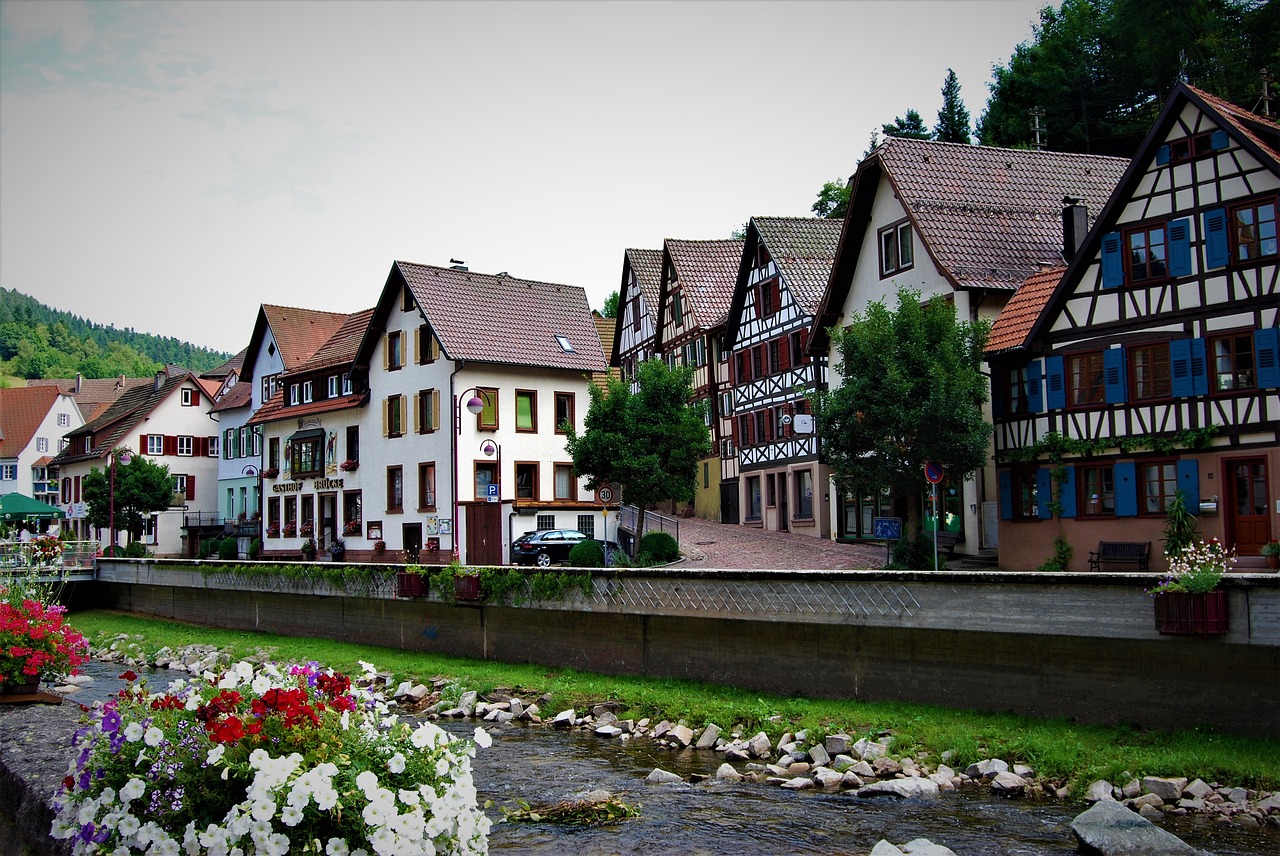 german homes  germany  middle ages free photo