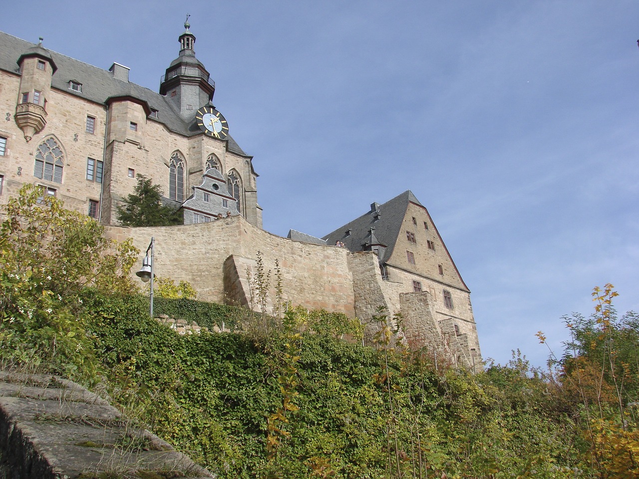 germany castle marburg free photo