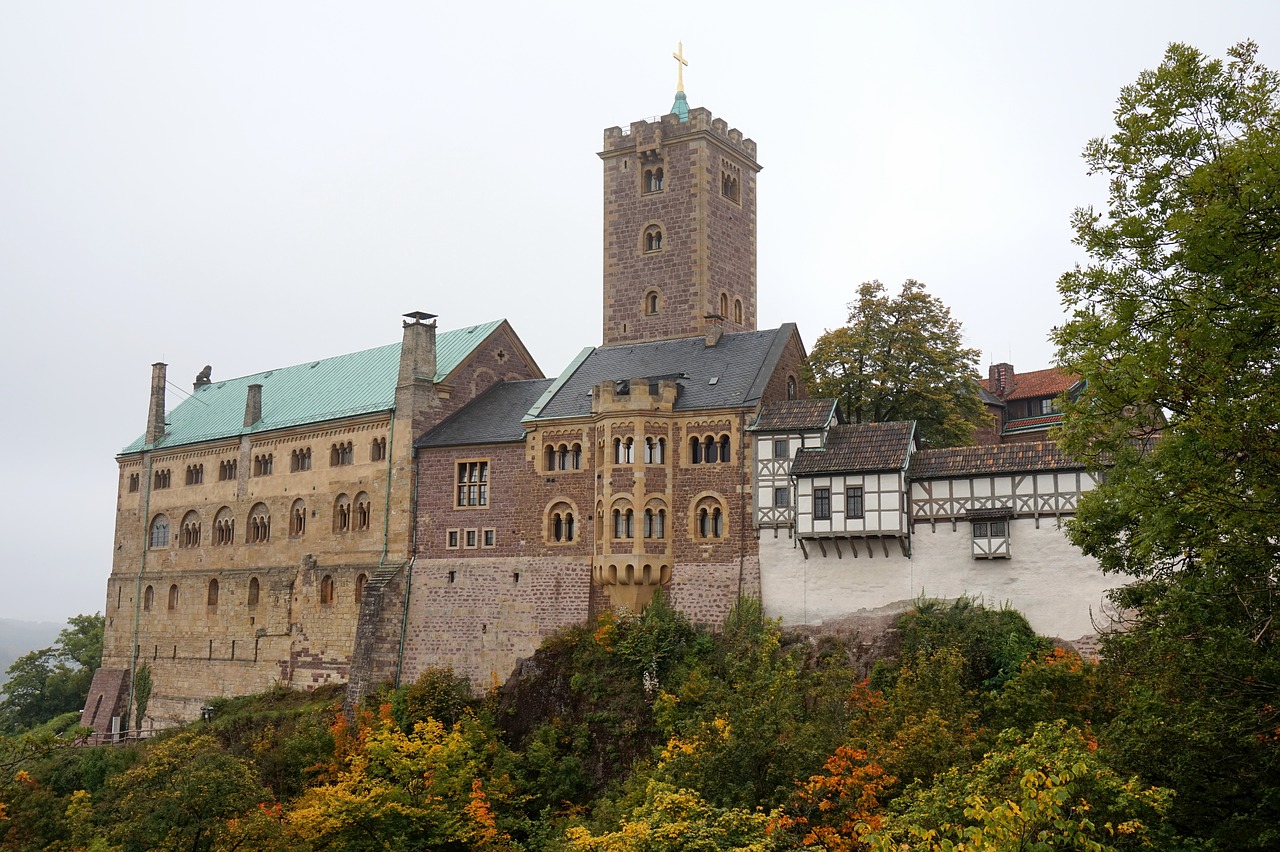 germany eisenach the fortress of wartburg free photo