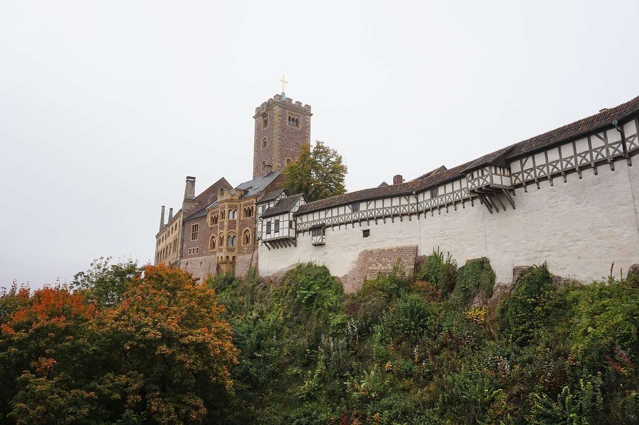 germany eisenach the fortress of wartburg free photo