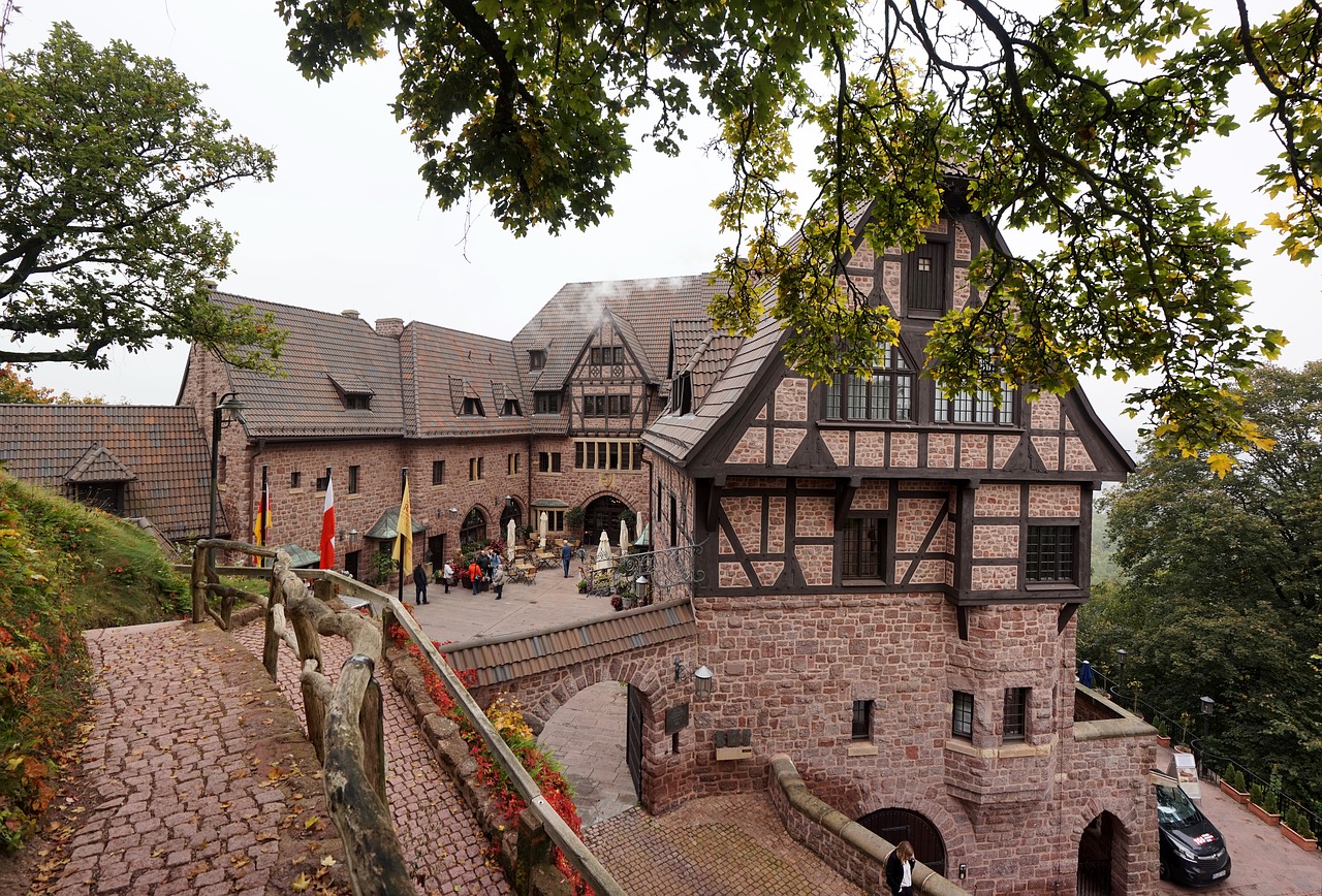 germany eisenach the fortress of wartburg free photo