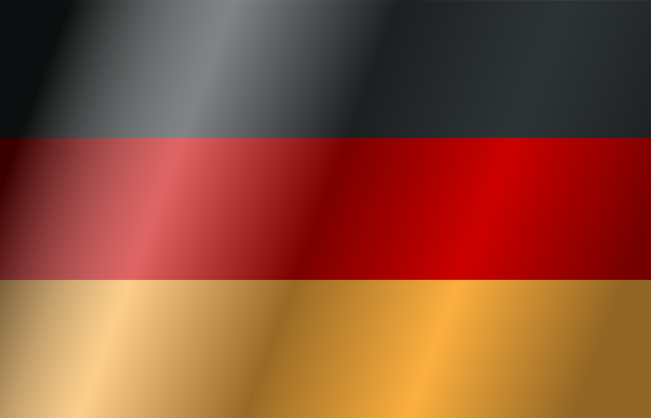 germany flag tricolour free photo