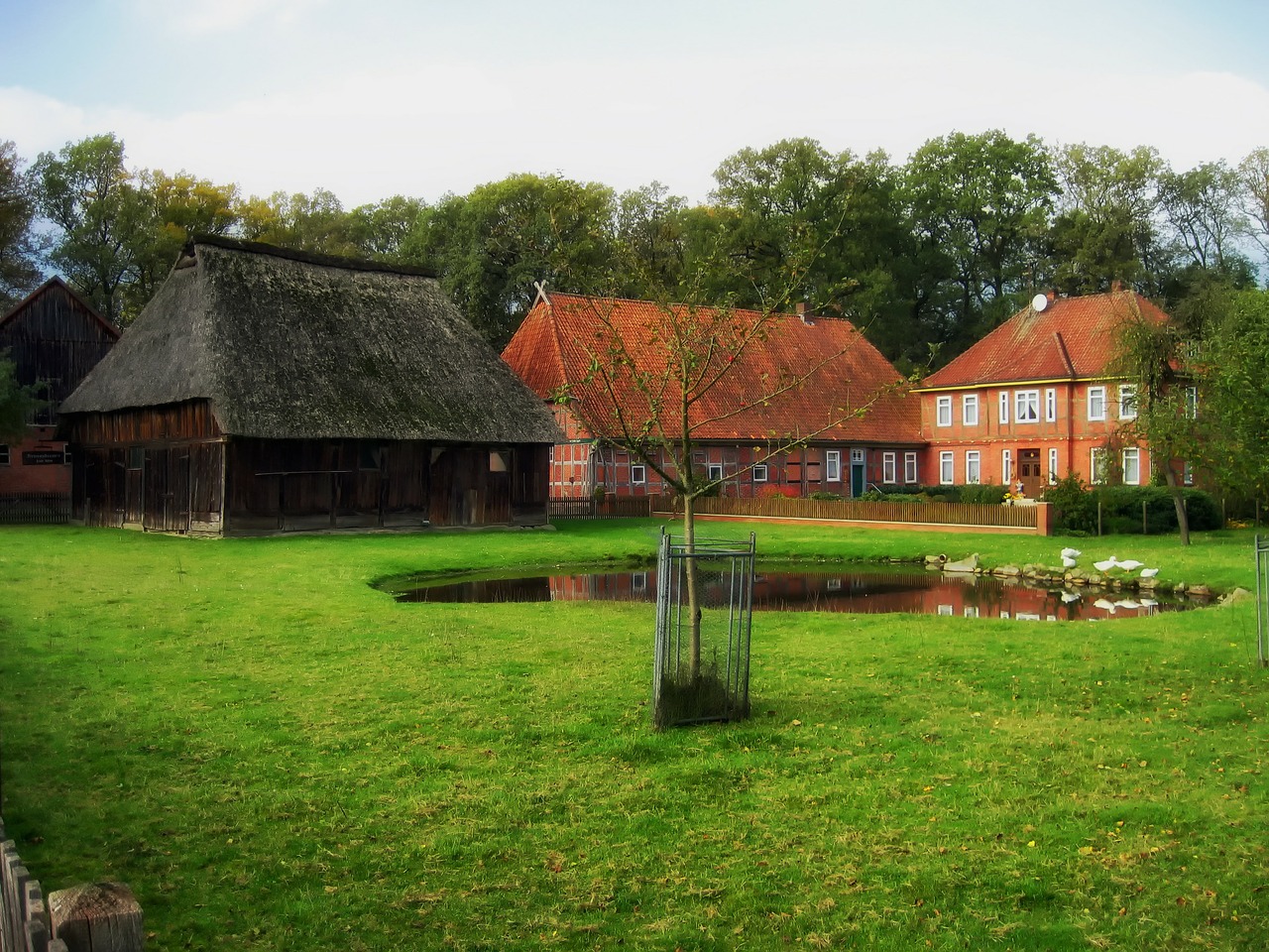 germany farm rural free photo