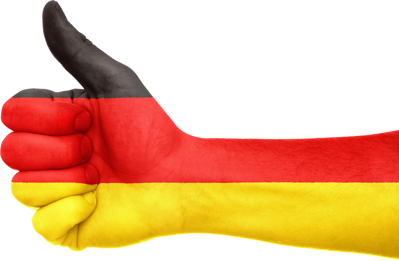 germany flag hand free photo