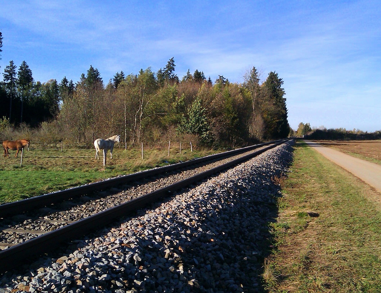 germany landscape railroad free photo