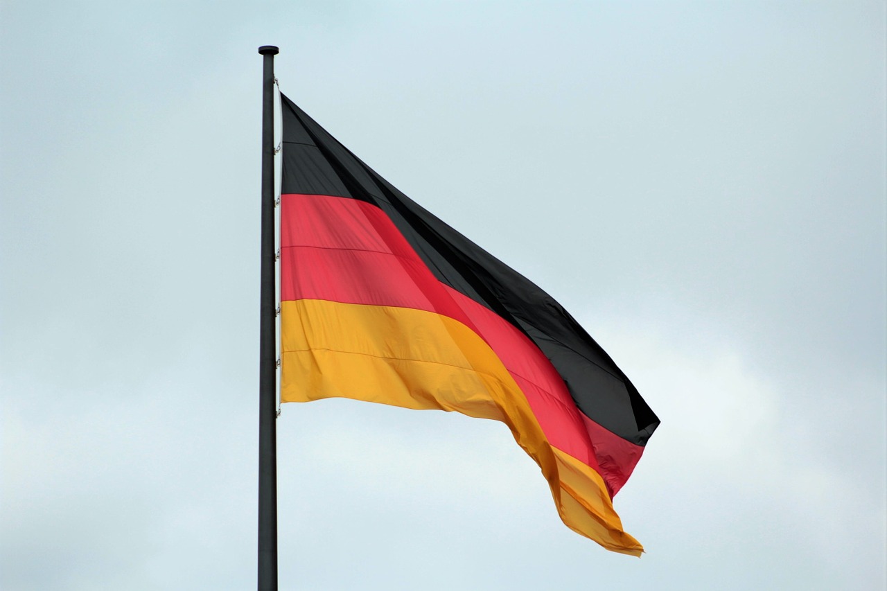 germany flag flag black free photo