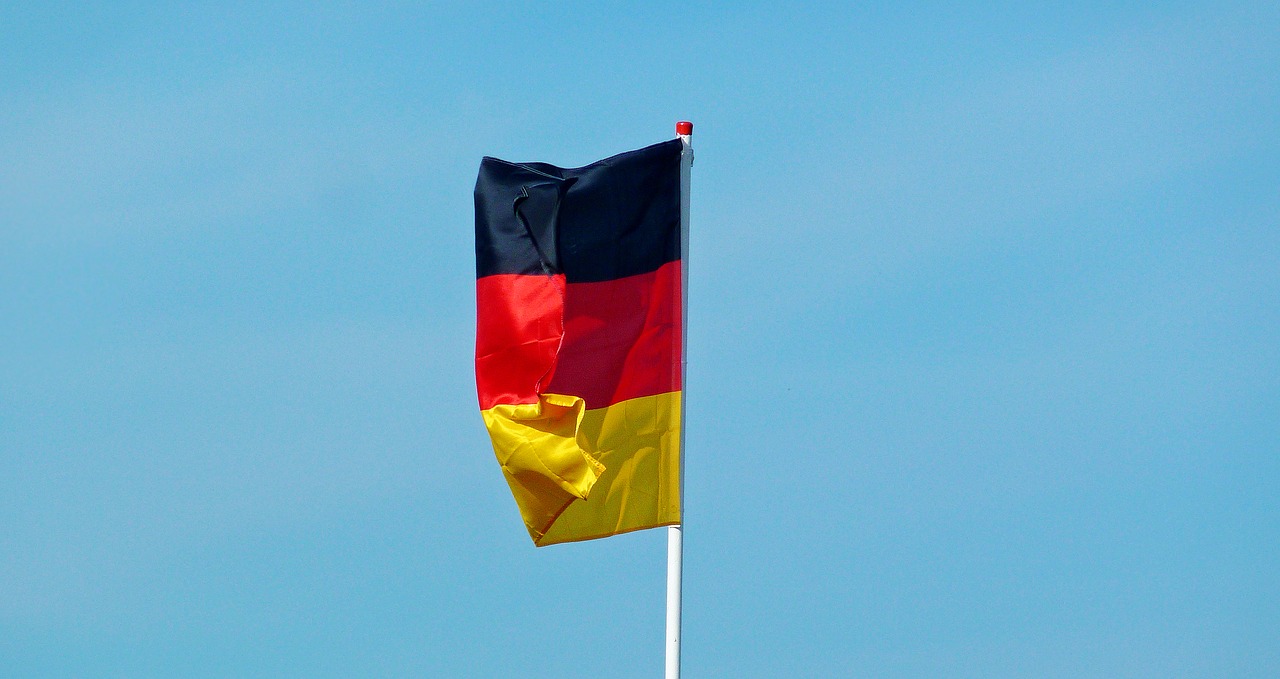 germany flag banner flag free photo