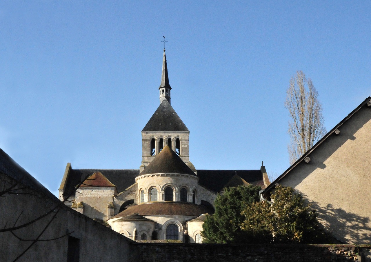 germigny meadowsweet france basilica free photo