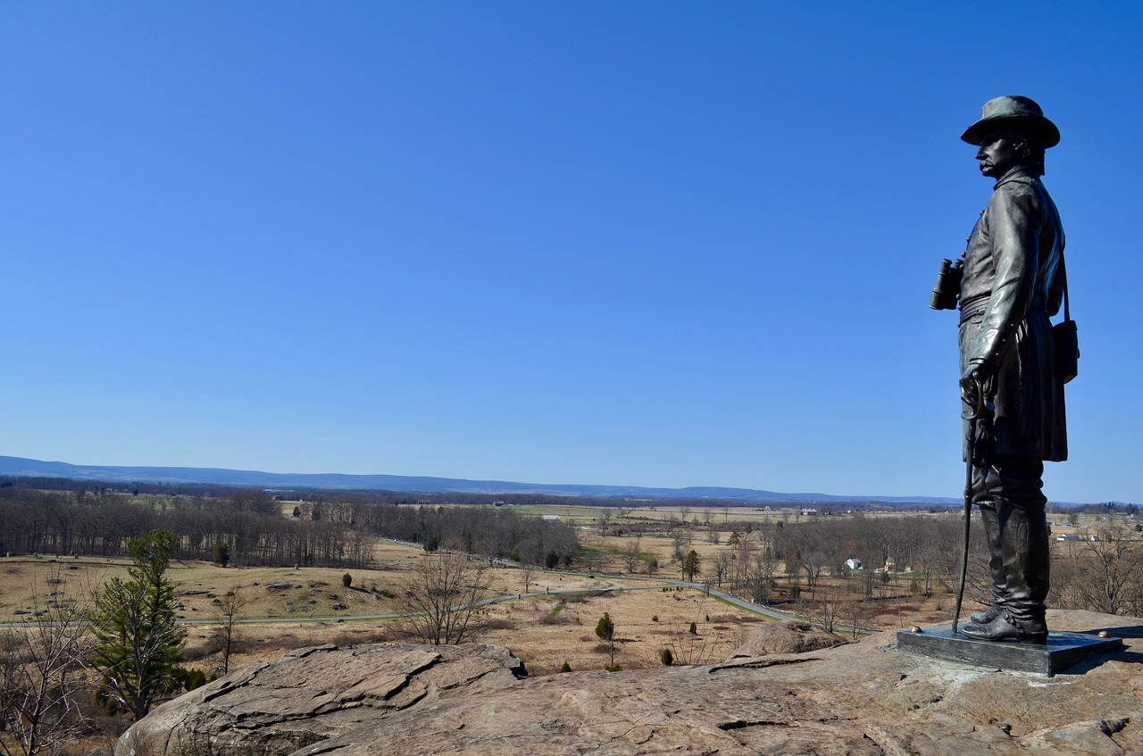 gettysburg monument battle free photo