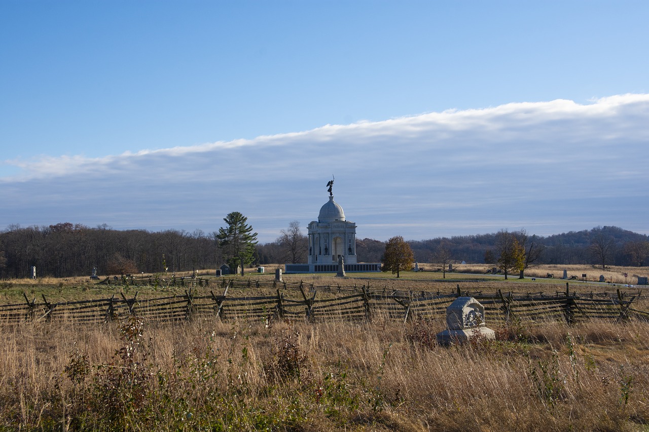 gettysburg  battlefield  history free photo