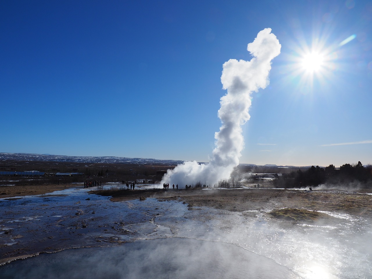 geyser strokkur geyser strokkur free photo