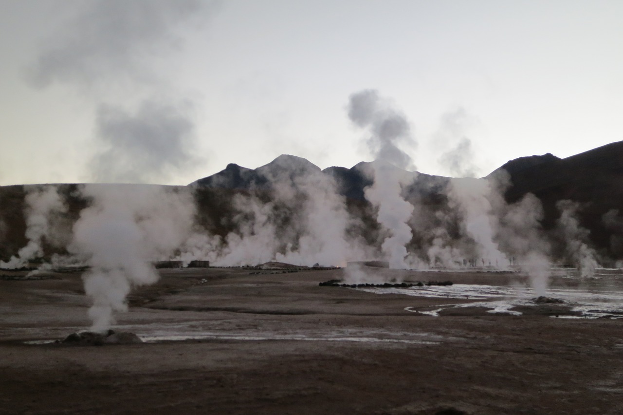 geysers el tatio chile smoke free photo