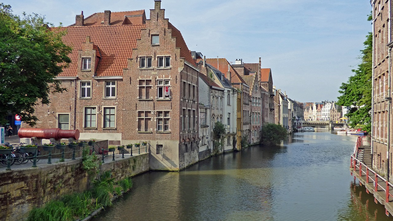 ghent belgium architecture free photo