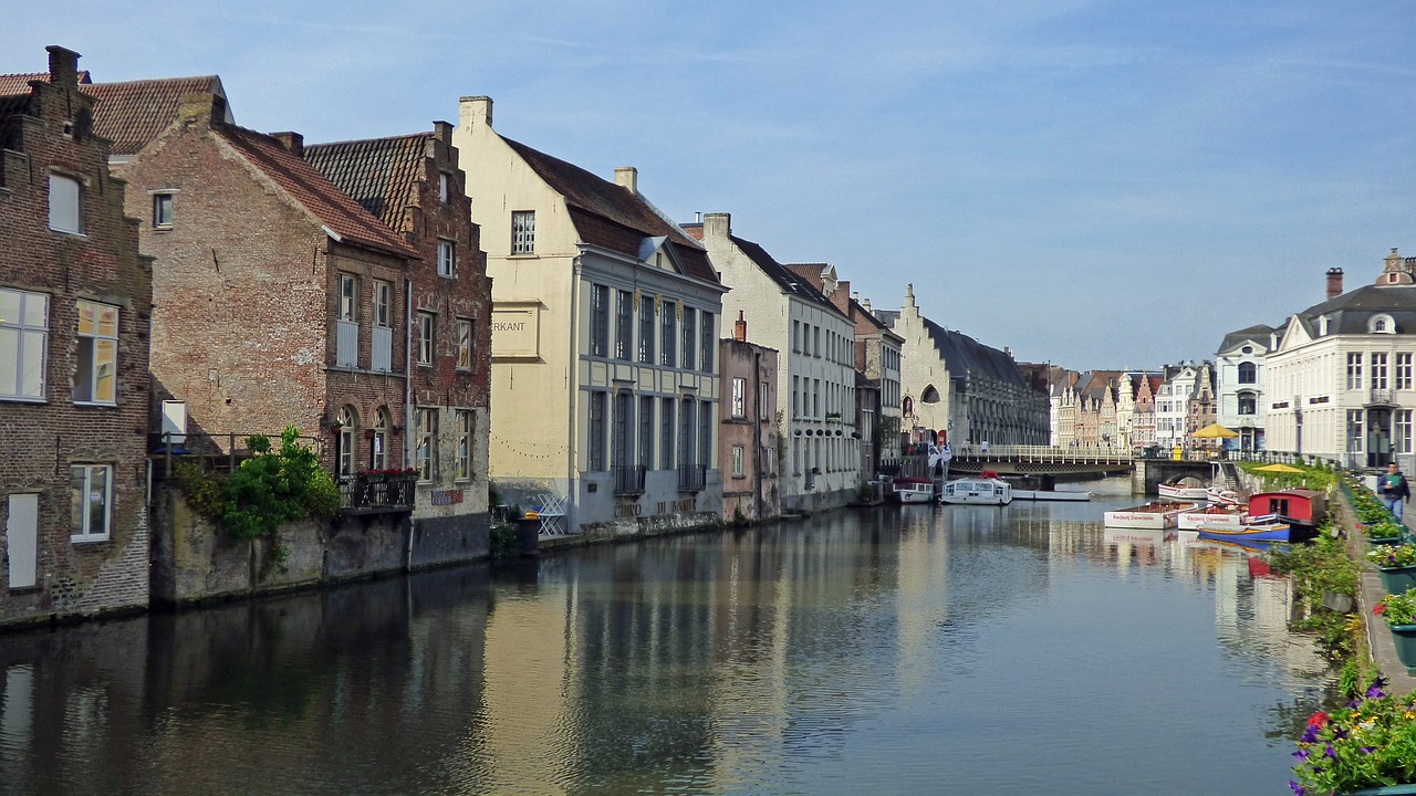 ghent belgium architecture free photo