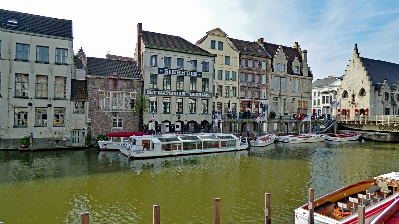 ghent belgium city free photo