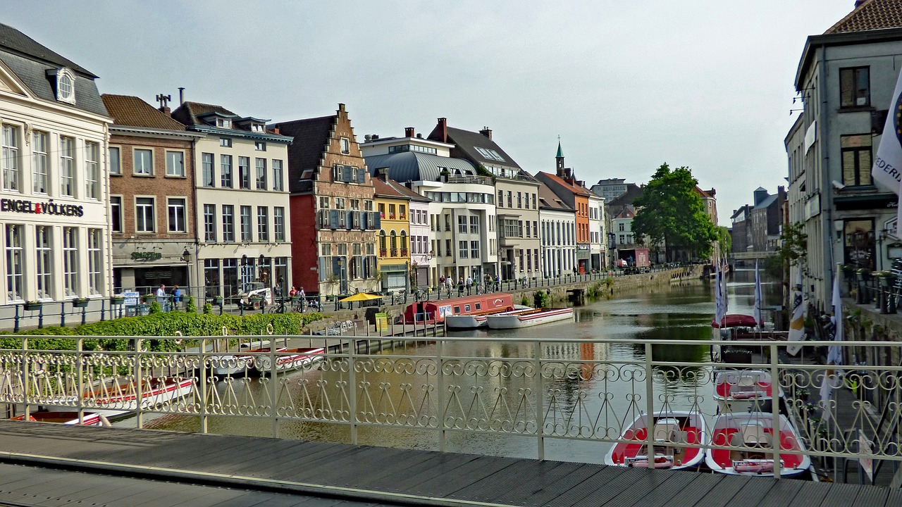 ghent belgium architecture free photo