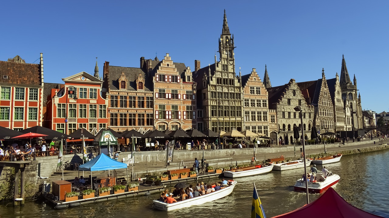 ghent  belgium  architecture free photo