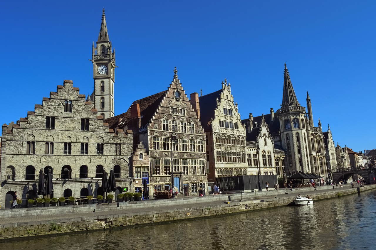 ghent  belgium  architecture free photo