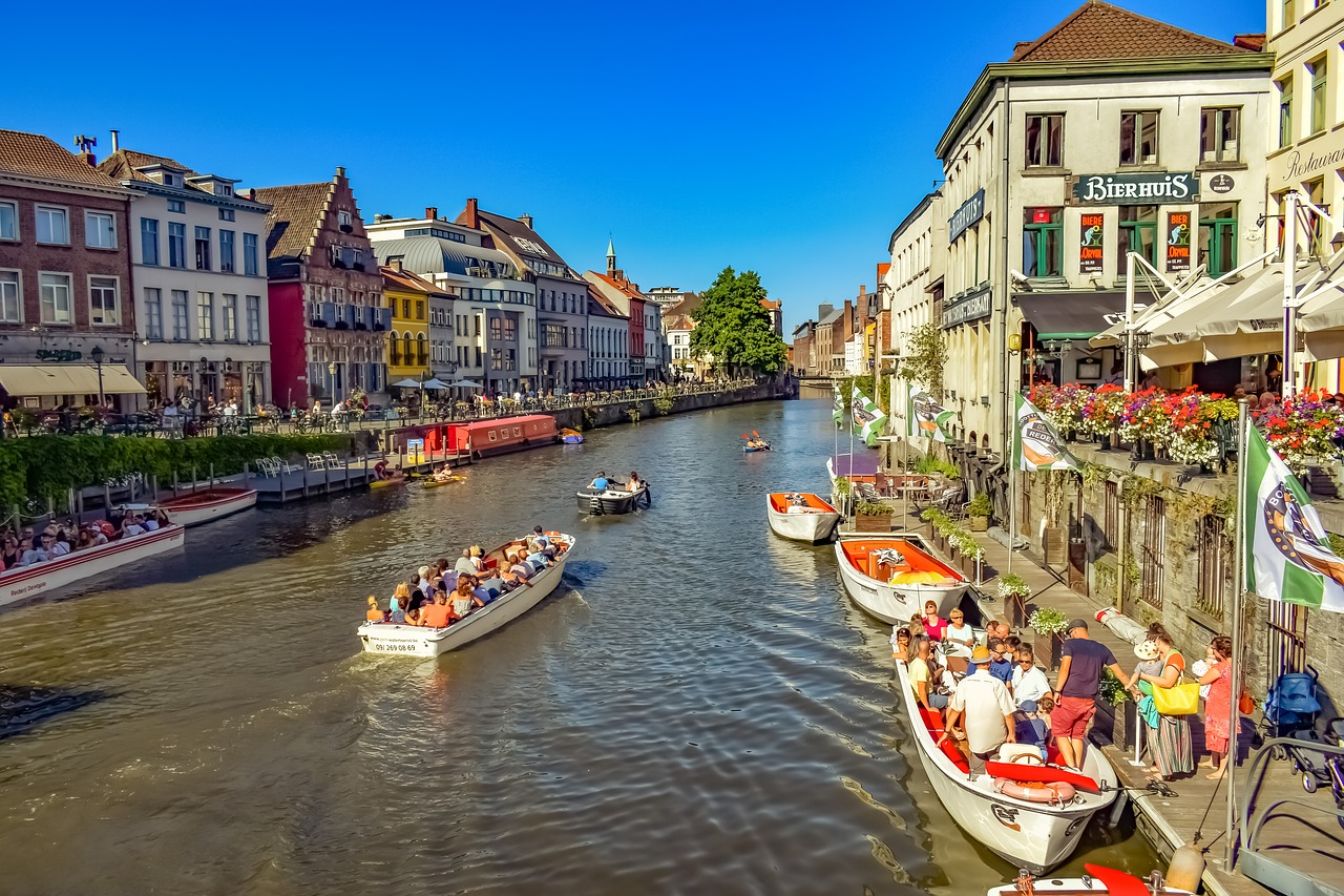 ghent  belgium  architecture free photo