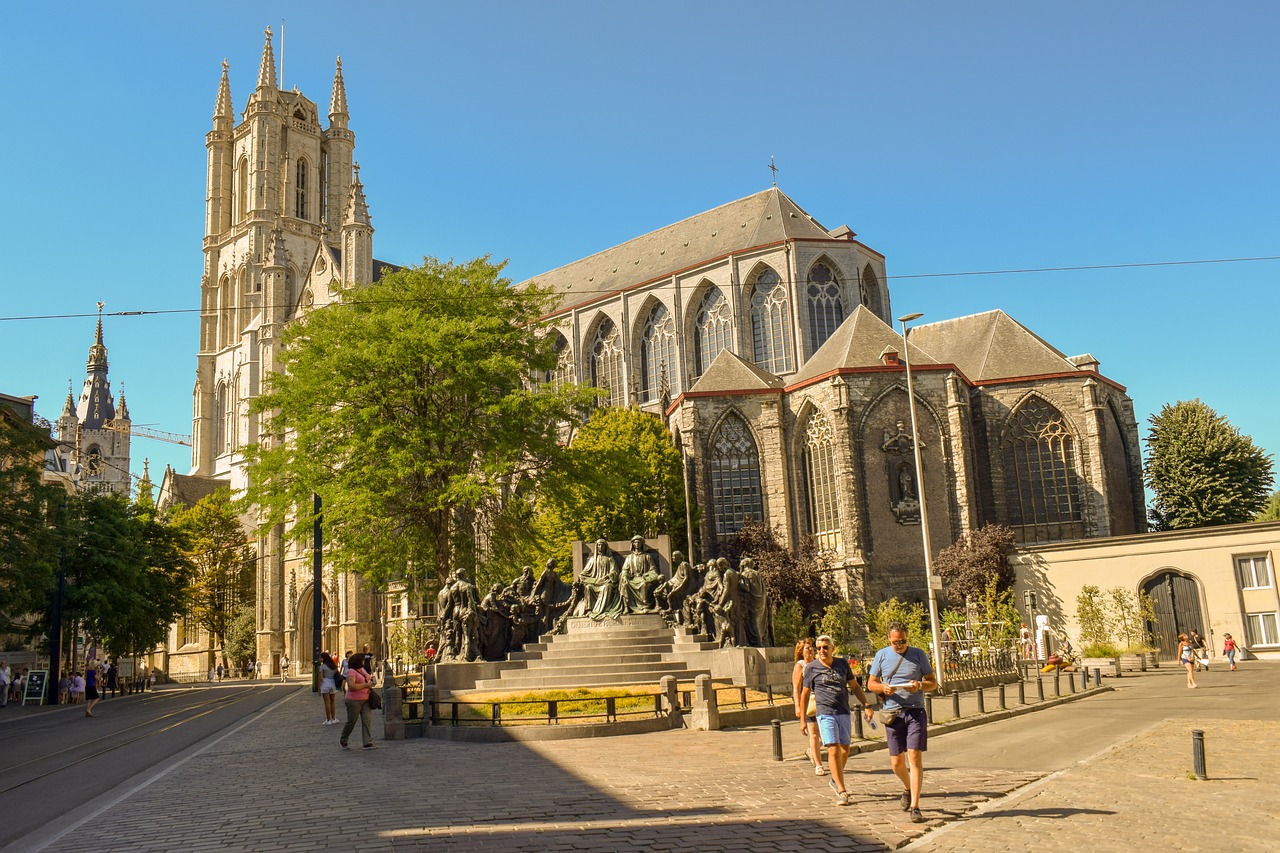 ghent  belgium  architecture free photo