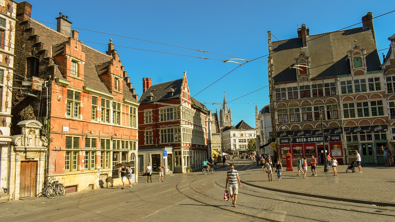 ghent  belgium  architecture free photo