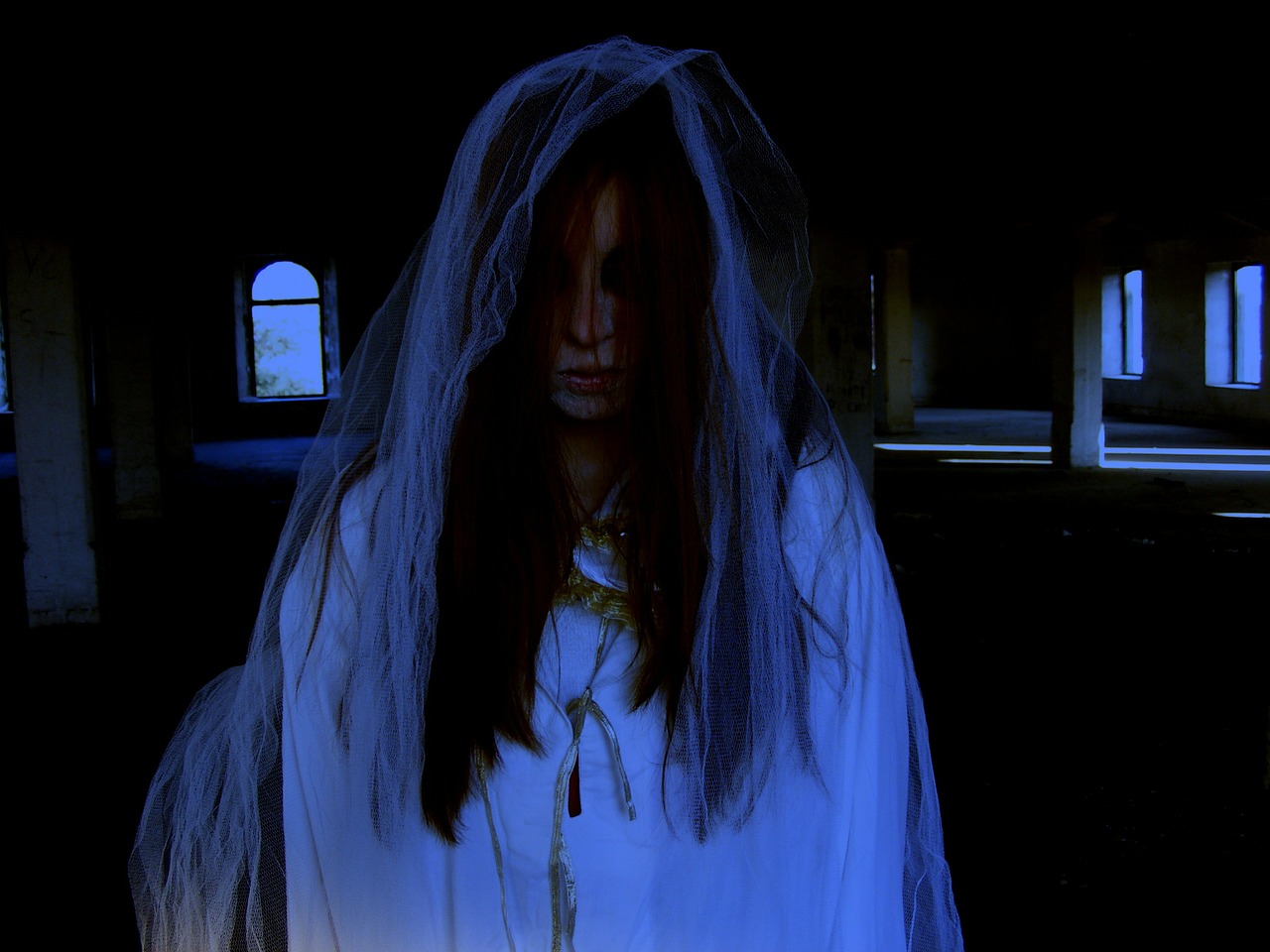 ghost halloween horror free photo