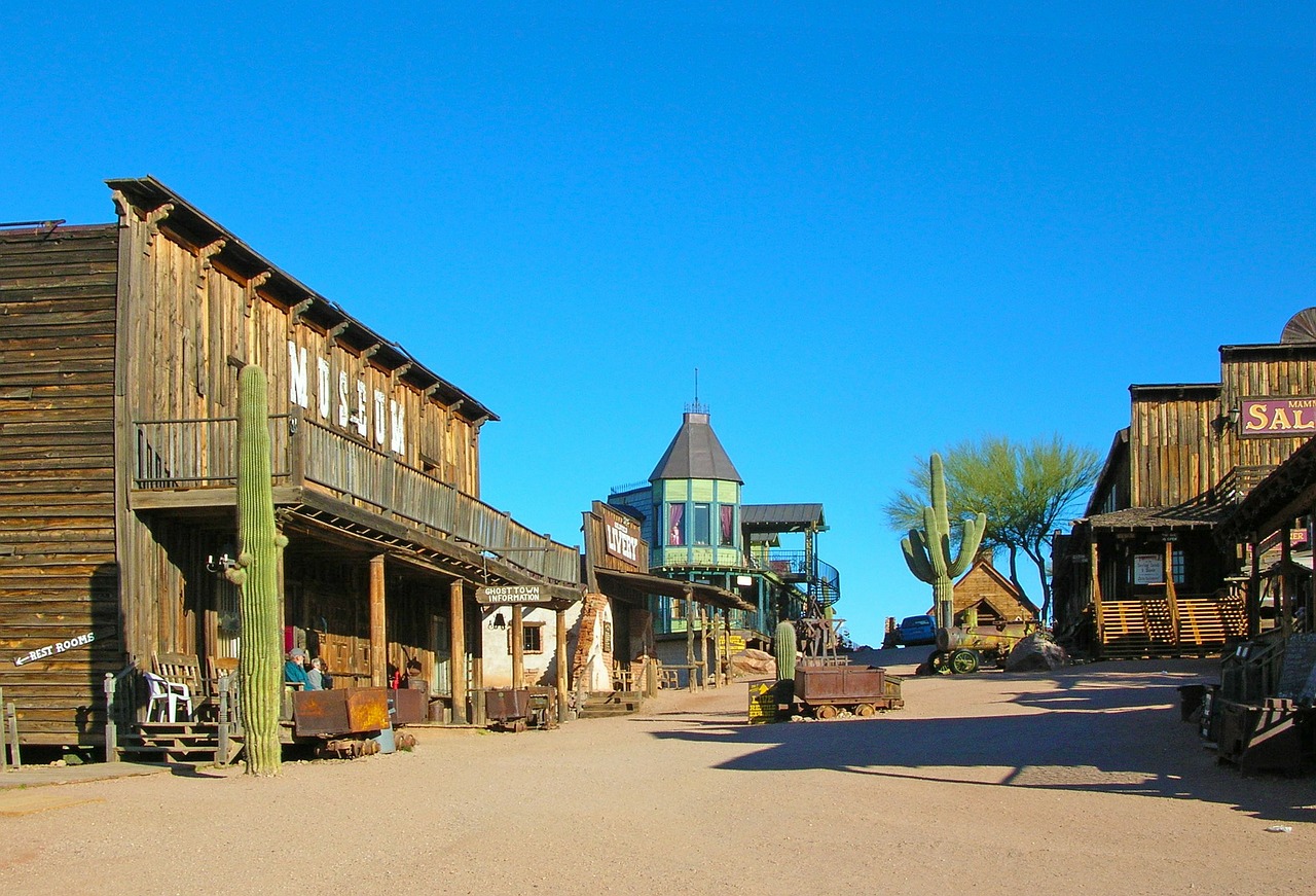 ghost town goldfield arizona free photo