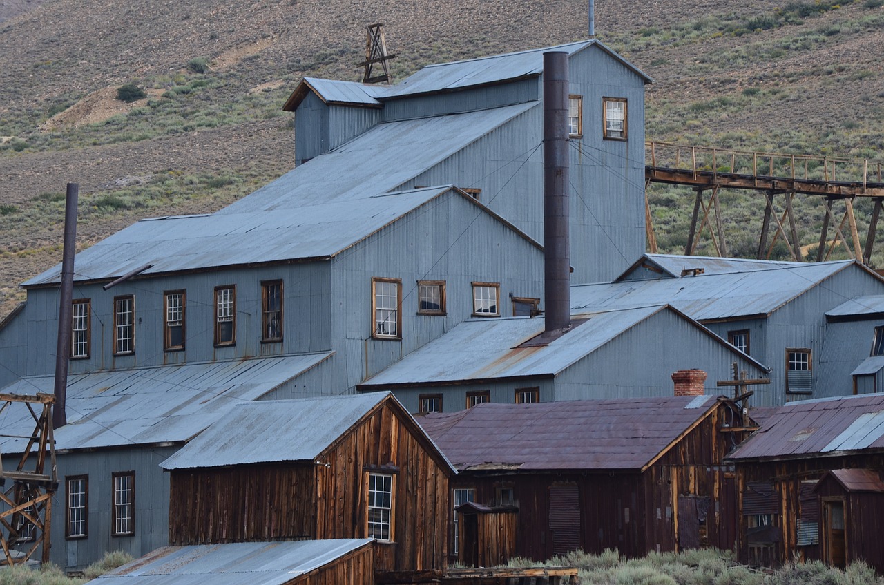ghost town bodie rustic free photo