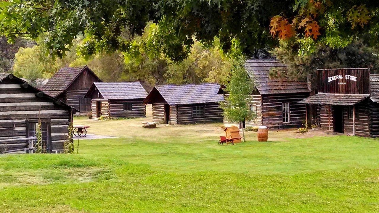 ghost town old west western free photo