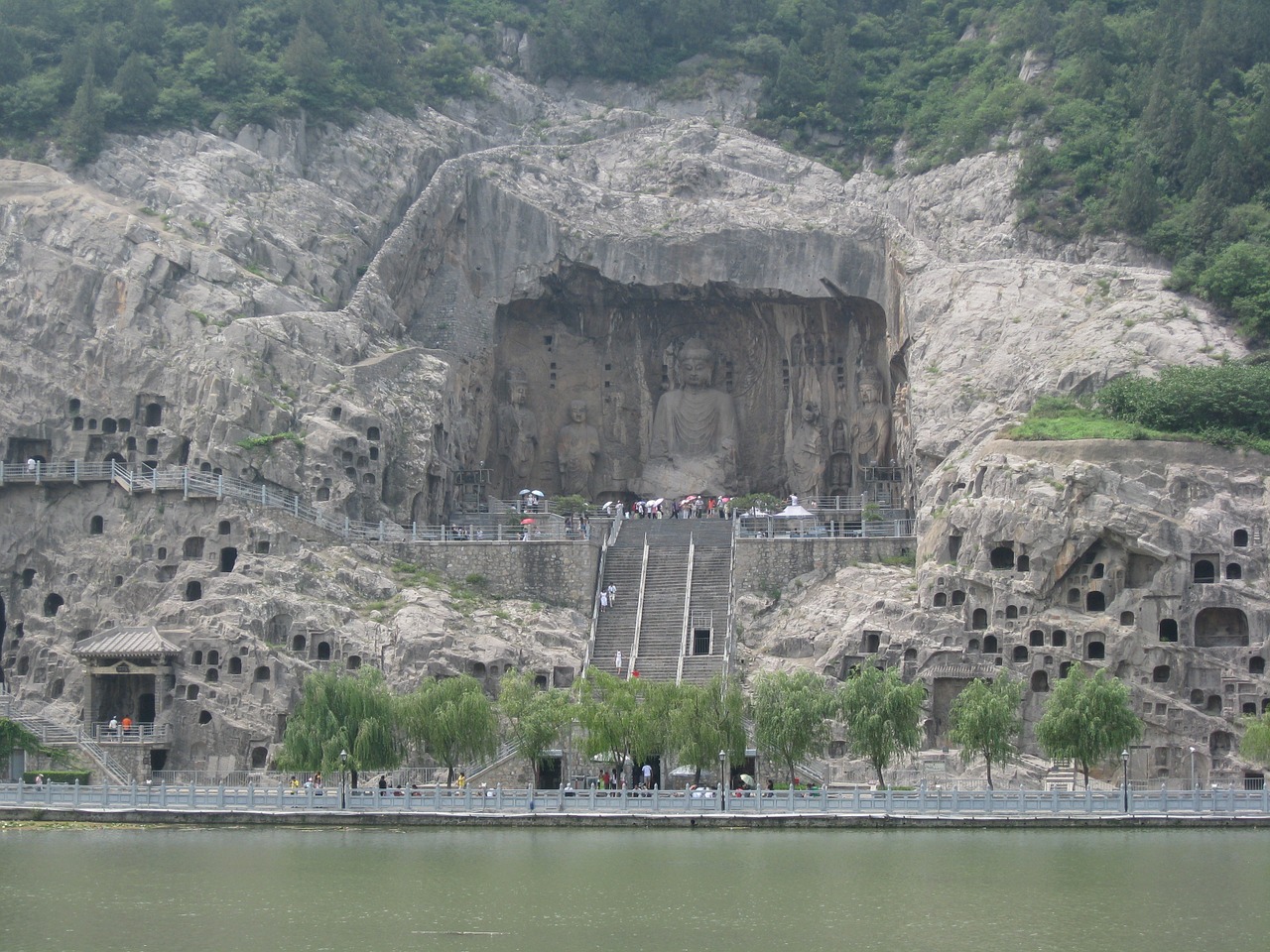 cave of the great buddha 493 years after jc fengxian temple free photo