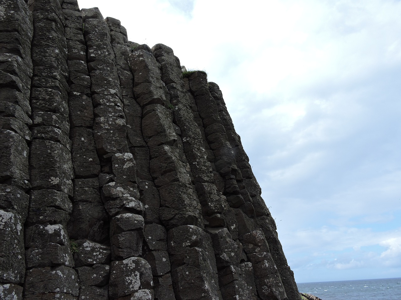 giants causeway basalt volcanic free photo