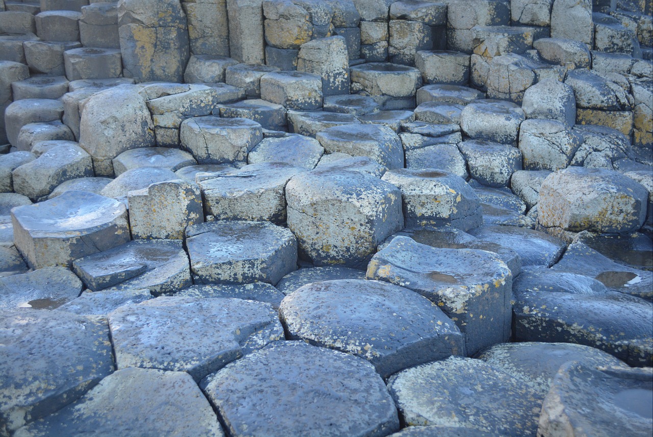 giant's causeway northern ireland rocks free photo