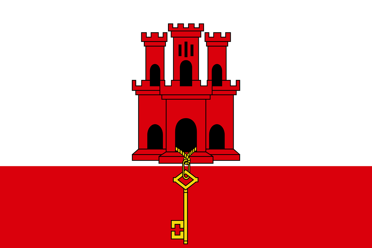 gibraltar flag national flag free photo