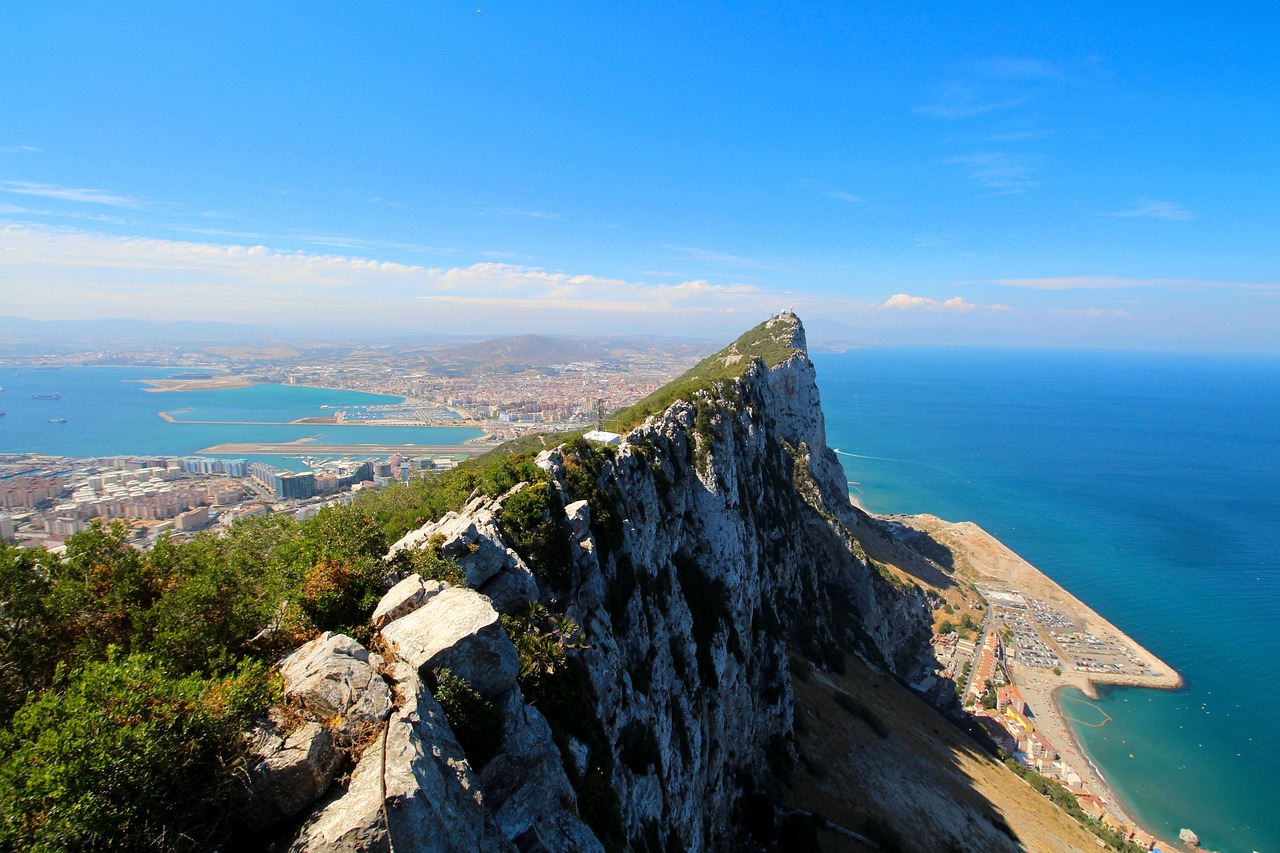 gibraltar  english  rock free photo