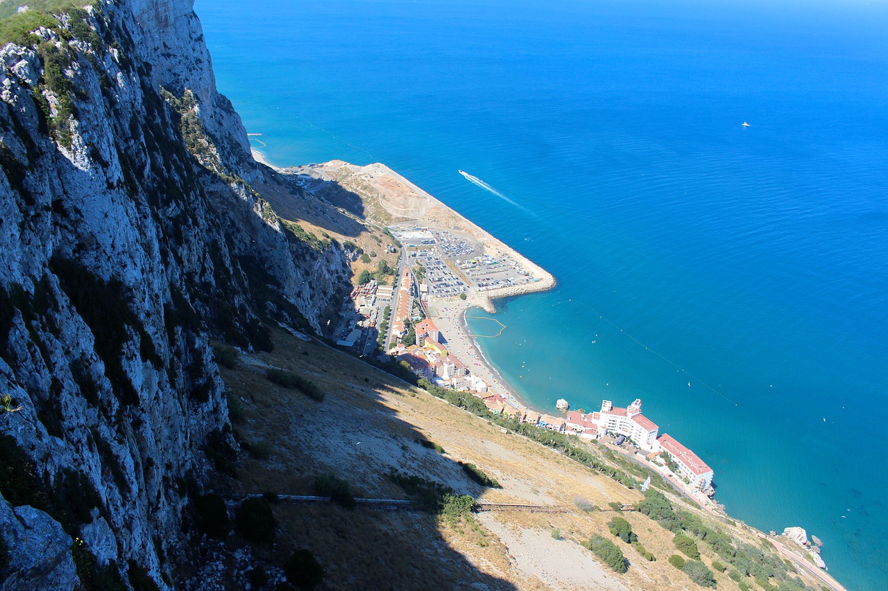 gibraltar  rock  mediterranean free photo