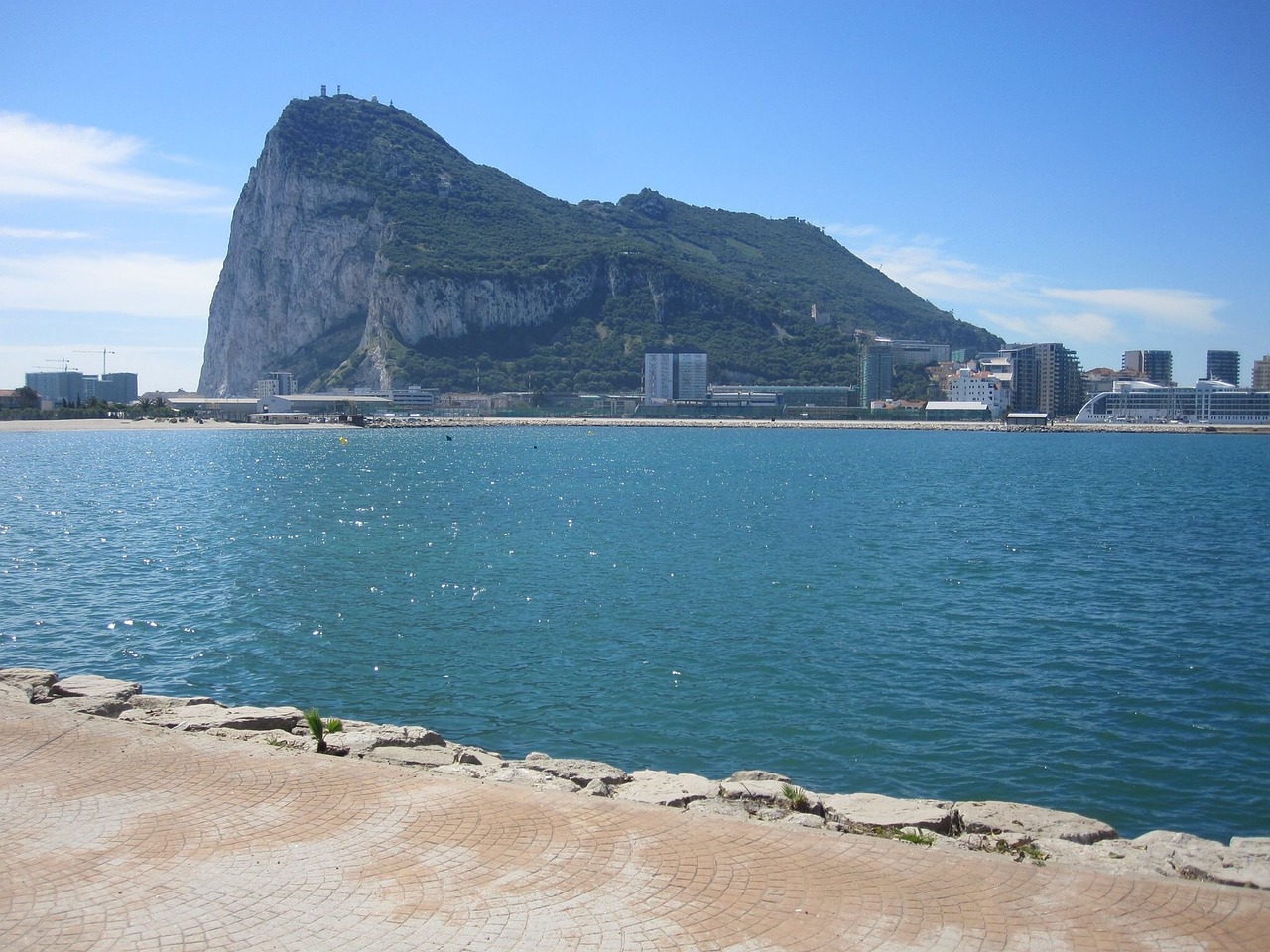 gibraltar rock spain free photo