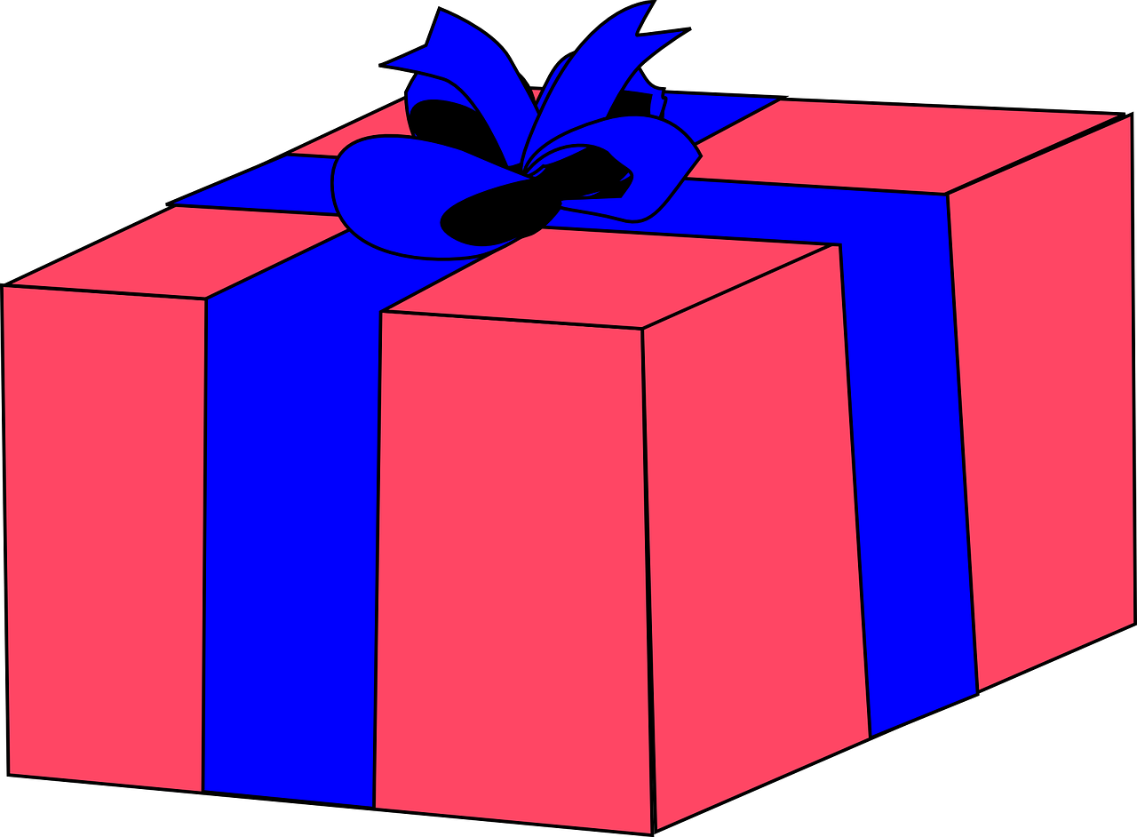 gift ribbon box free photo