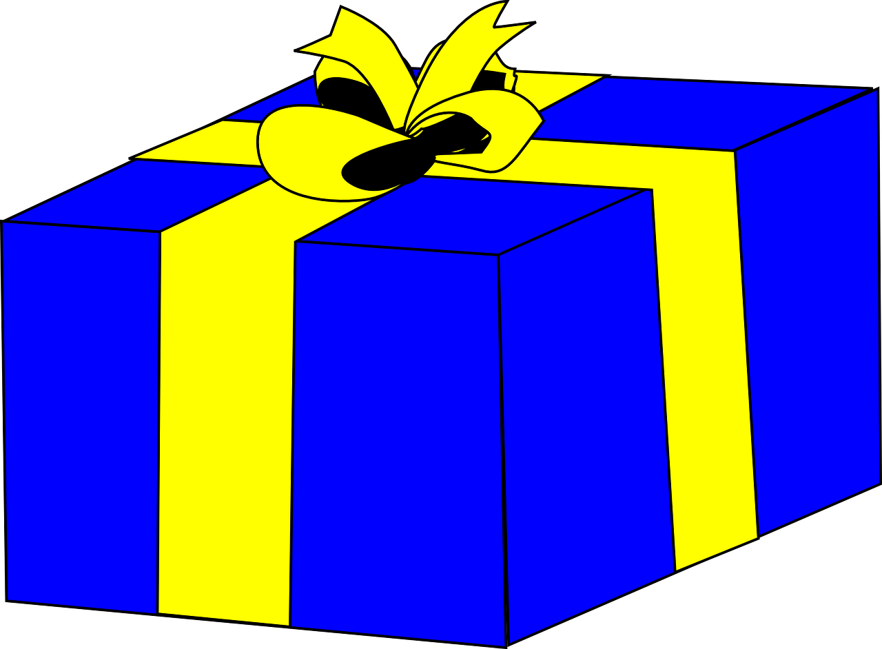 gift ribbon box free photo