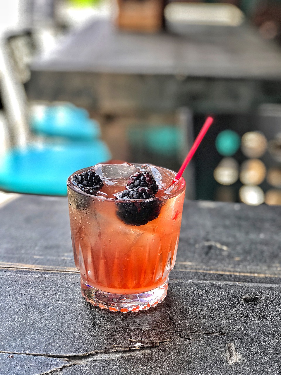 gin  blackberry  cocktail free photo