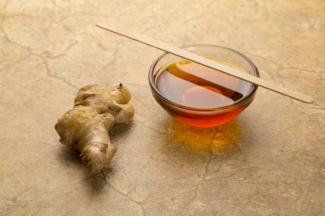 ginger  food  honey free photo