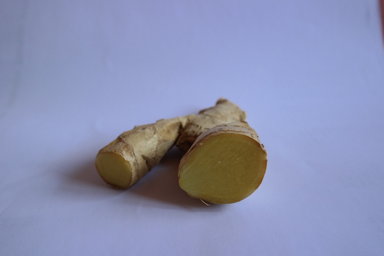 ginger root food free photo