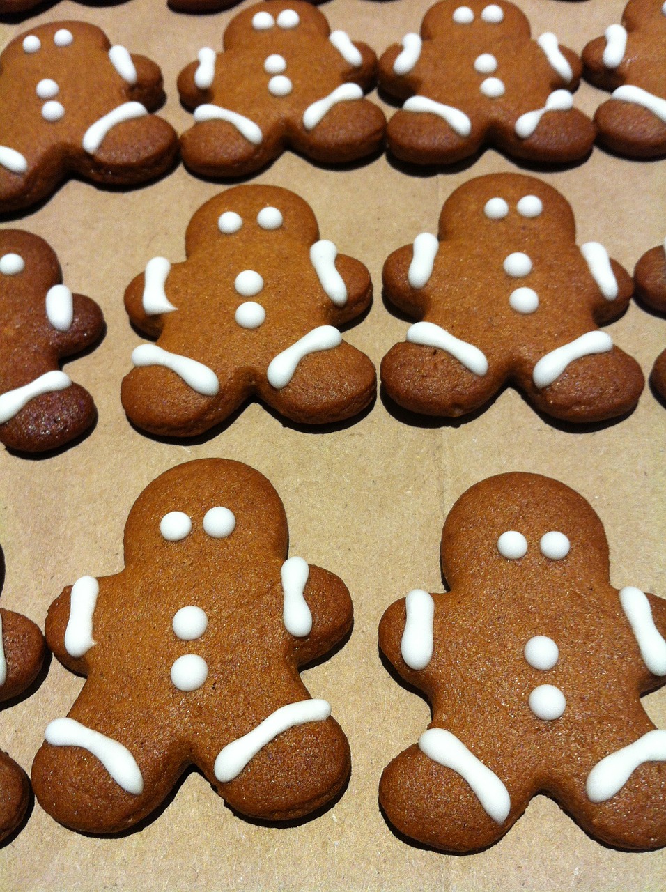 gingerbread man cookies free photo