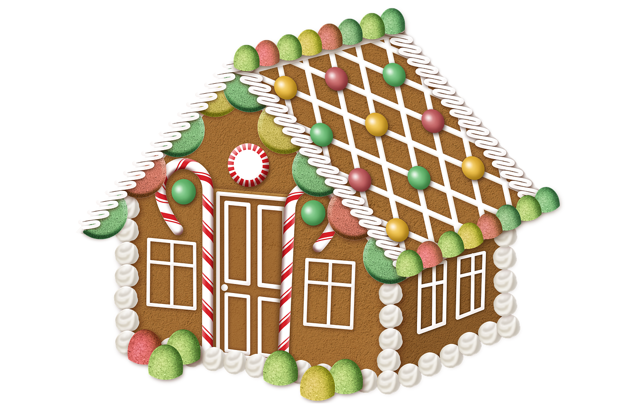 gingerbread house  christmas  sweets free photo