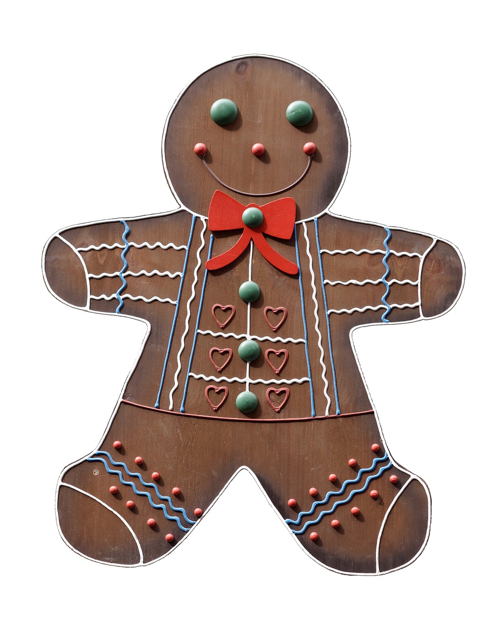 gingerbread man crafts decoration free photo