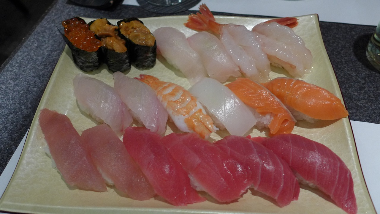 ginza sushi sushi zanmai free photo