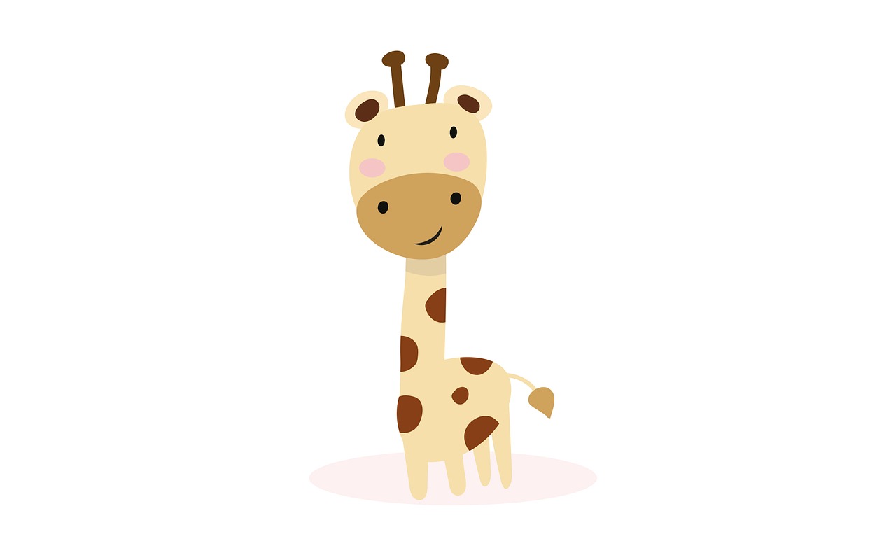 giraffe  sketch  fictional character free photo