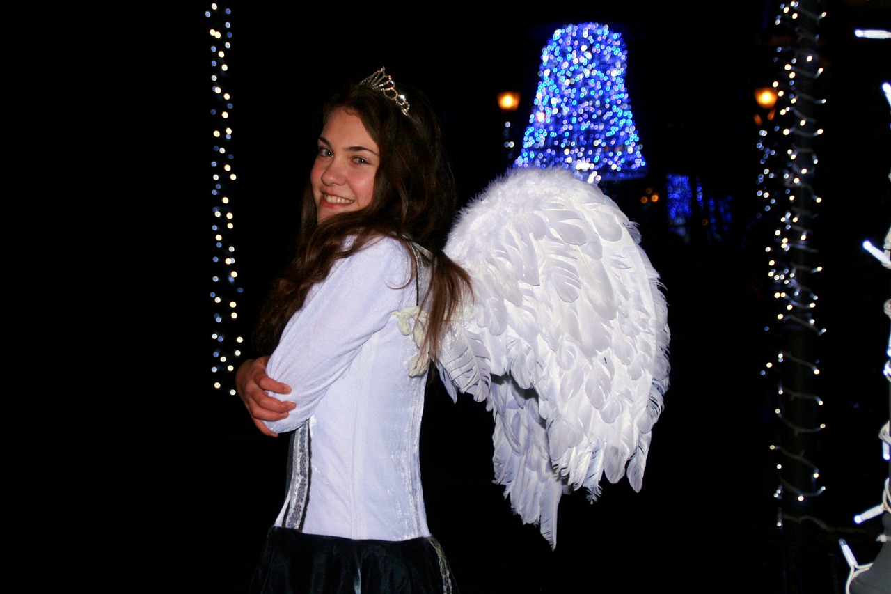 girl princess angel free photo