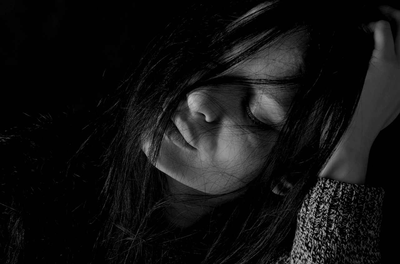 girl depression sadness free photo